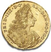2 Ducats - Frederick IV obverse image