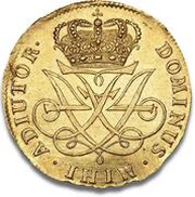2 Ducats - Frederick IV, Denmark, 1701-1704 reverse image