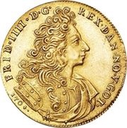 2 Ducats - Frederik IV Christiansborg obverse image