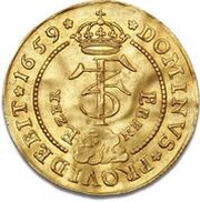 4 Ducats - Frederik III Victory over Swedish army obverse image