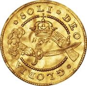 ½ Portugaløser - Frederik III Victory over Swedish army, Denmark, 1659 reverse image