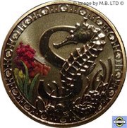1 Dollar - Elizabeth II 4th Portrait - Alphabet Collection - Letter S reverse image