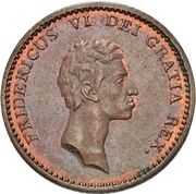 1 Rigsbankskilling - Frederik VI obverse image