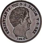 1 Rigsbankskilling - Christian VIII Pattern obverse image