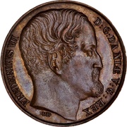 1 Rigsbankskilling - Frederik VII type 1 obverse image