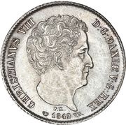 16 Rigsbankskilling / 5 Schilling Courant - Christian VIII obverse image