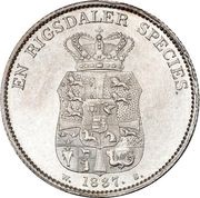 1 Speciedaler - Frederik VI reverse image