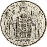 1 Speciedaler - Christian VIII Type 2 reverse image
