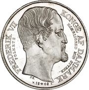 1 Speciedaler - Frederik VII Death and Accession obverse image