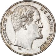 1 Speciedaler "Våbenspecie" - Frederik VII obverse image