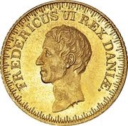 1 Frederiks d'Or - Frederik VI obverse image