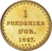 1 Frederiks d'Or - Frederik VI reverse image