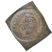 1 Frederik d'Or - Frederik VI Klippe Pattern strike obverse image