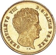 1 Christians d'Or - Christian VIII obverse image