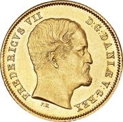1 Frederik d'Or - Frederik VII obverse image
