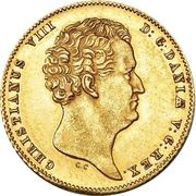 2 Christians d'Or - Christian VIII obverse image