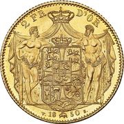 2 Frederiks d'Or - Frederik VII reverse image