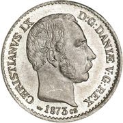 4 Skilling Rigsmont - Christian IX obverse image