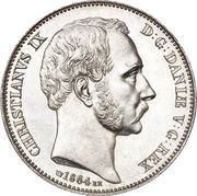 2 Rigsdaler - Christian IX obverse image