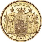 1 Christian d'Or - Christian IX reverse image