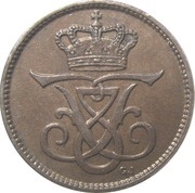 1 Øre - Frederik VIII obverse image