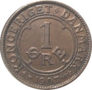 1 Øre - Frederik VIII reverse image
