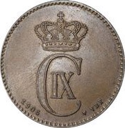 2 Øre - Christian IX obverse image