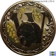 1 Dollar - Elizabeth II 4th Portrait - Alphabet Collection - Letter W, Australia, 2015-2017 reverse image