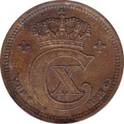 2 Øre - Christian X obverse image