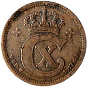 5 Øre - Christian X obverse image