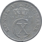 5 Øre - Christian X German Occupation obverse image