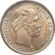 10 Øre - Christian IX obverse image
