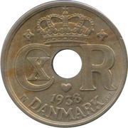 10 Øre - Christian X obverse image