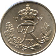 10 Øre - Frederik IX obverse image