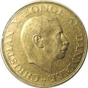 1 Krone - Christian X obverse image