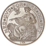 2 Kroner - Christian IX Anniversary of Reign reverse image