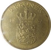 2 Kroner - Frederik IX reverse image