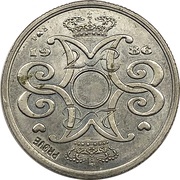 2 Krone - Margrethe II Trial Strike obverse image