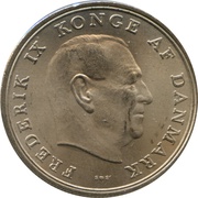 5 Kroner - Frederik IX obverse image
