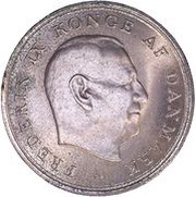 10 Kroner - Frederik IX Wedding of princess Margrethe obverse image