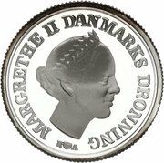 10 Kroner - Margrethe II Crown Prince's Birthday obverse image