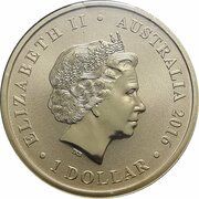 1 Dollar - Elizabeth II 4th Portrait - Lest We Forget - ANZAC Day obverse image