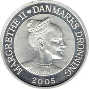 10 Kroner - Margrethe II Ugly Duckling - Silver Issue obverse image