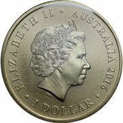 1 Dollar - Elizabeth II 4th Portrait - 90th Birthday Queen Elizabeth II obverse image