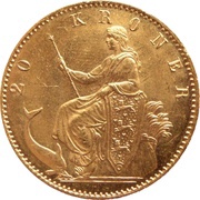 20 Kroner - Christian IX reverse image