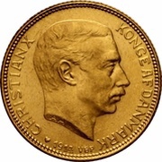 20 Kroner - Christian X obverse image