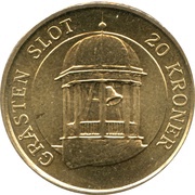 20 Kroner - Margrethe II 4th portrait; Gråsten Castle, Denmark, 2006 reverse image