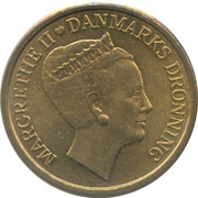20 Kroner - Margrethe II 70th years Birthday obverse image