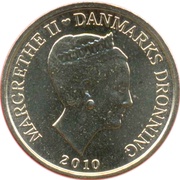 20 Kroner - Margrethe II Kajak Konebåd obverse image