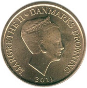 20 Kroner - Margrethe II Emma Mærsk Container Ship obverse image